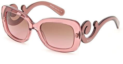 prada pink and black sunglasses|crystal pink prada glasses.